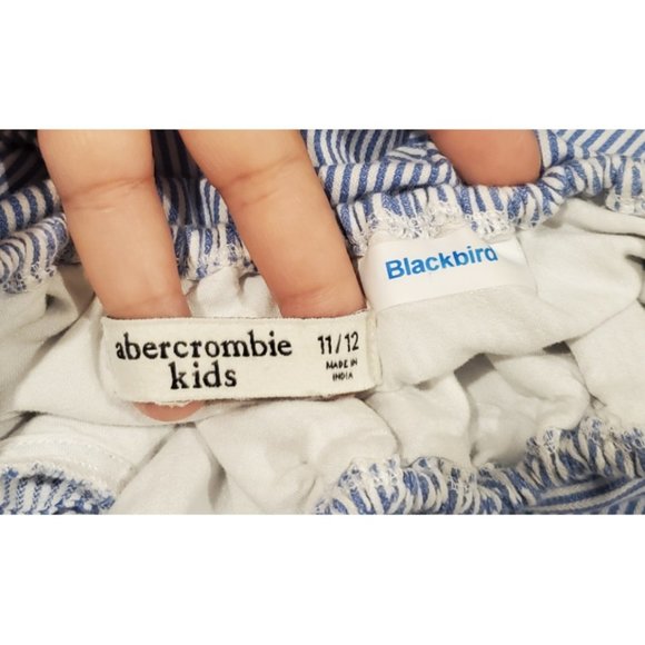 ABERCROMBIE & KIDS Stripe Pattern Girl Romper - Picture 2 of 2